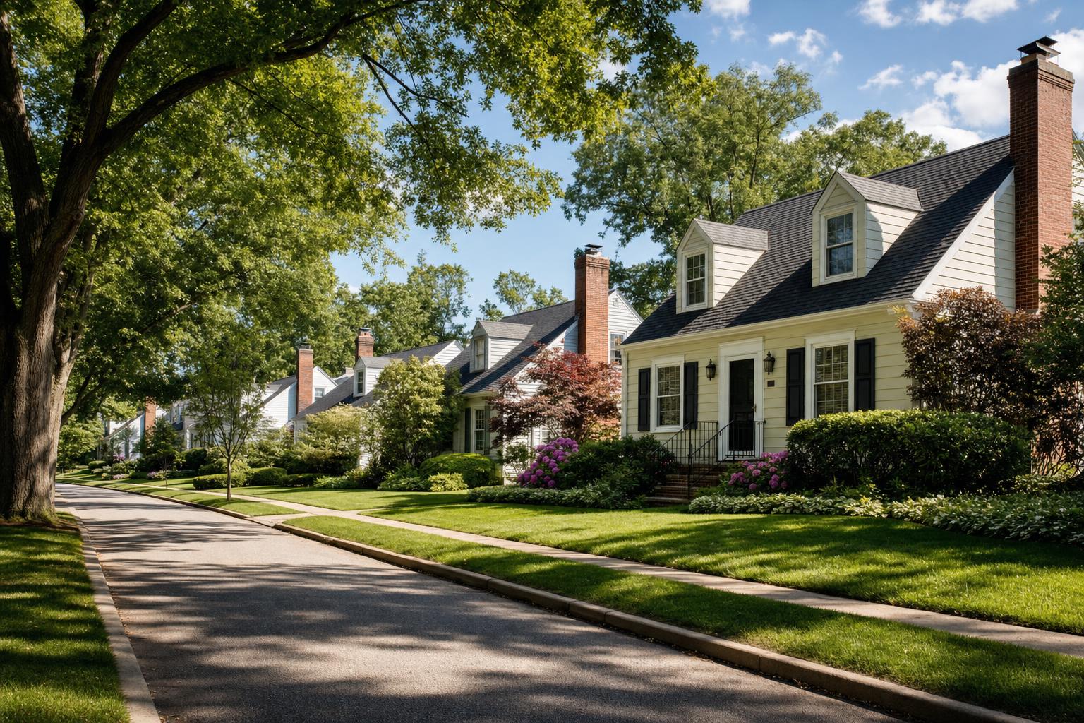 Editorial neighborhood illustration for Lkepk in Bay Village, OH