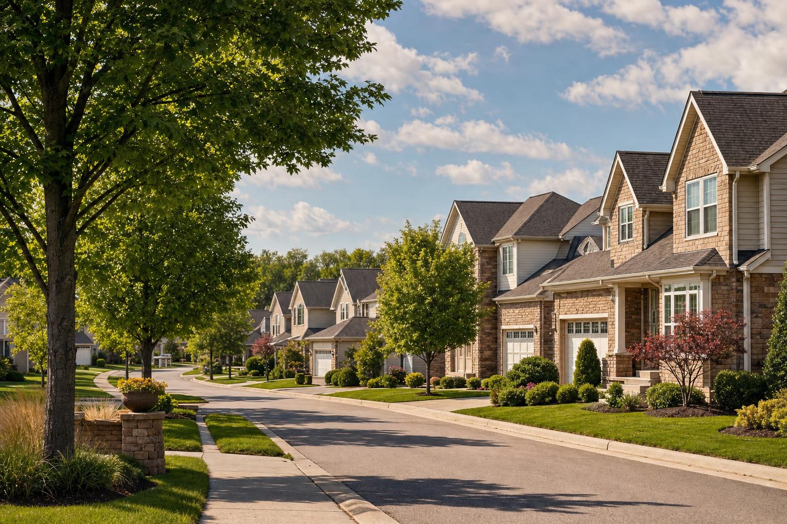 Editorial neighborhood illustration for Shoreland Crossings Subdivision No 2 in Eastlake, OH