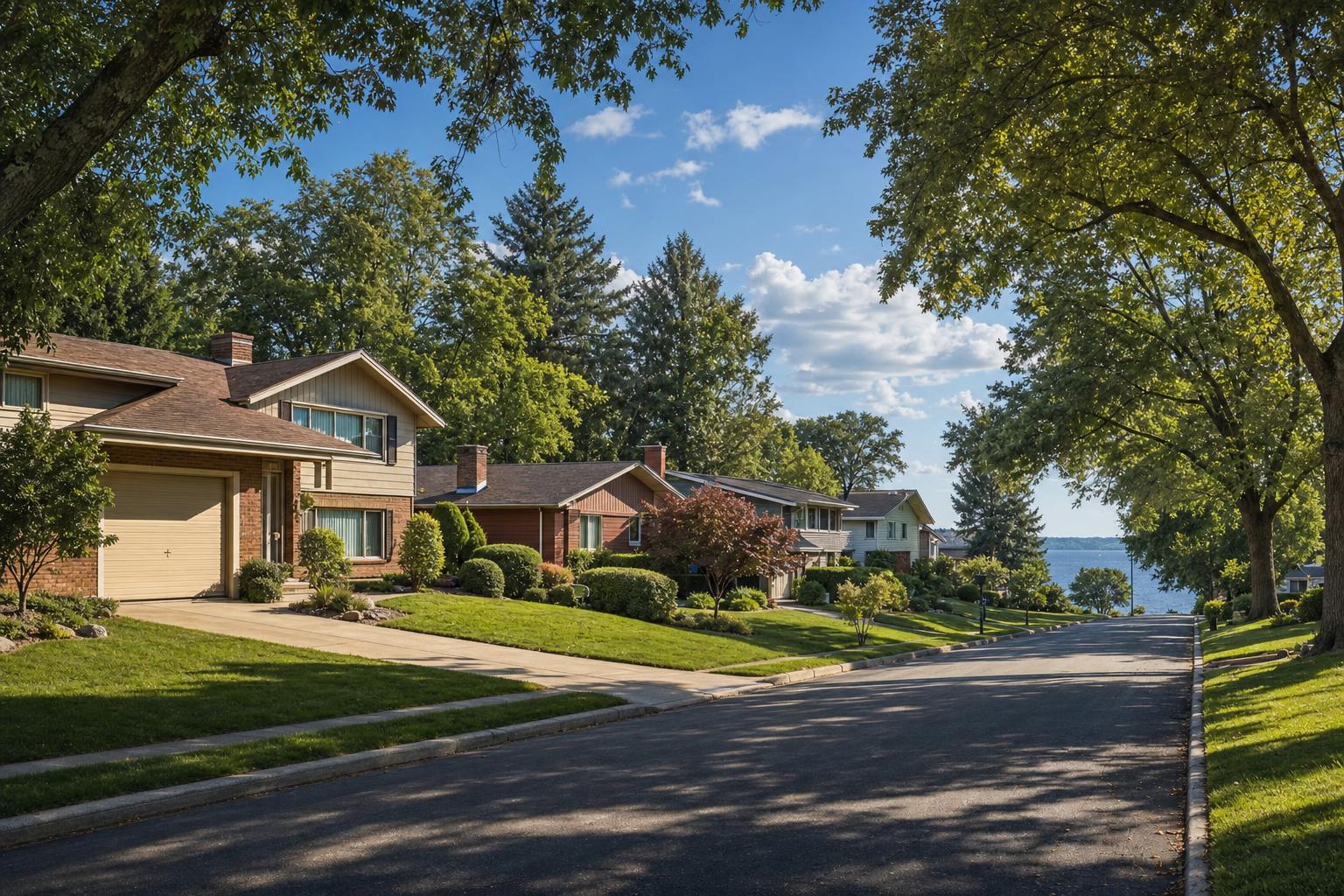Editorial neighborhood illustration for Surfside Subdivision No. 2 in Eastlake, OH