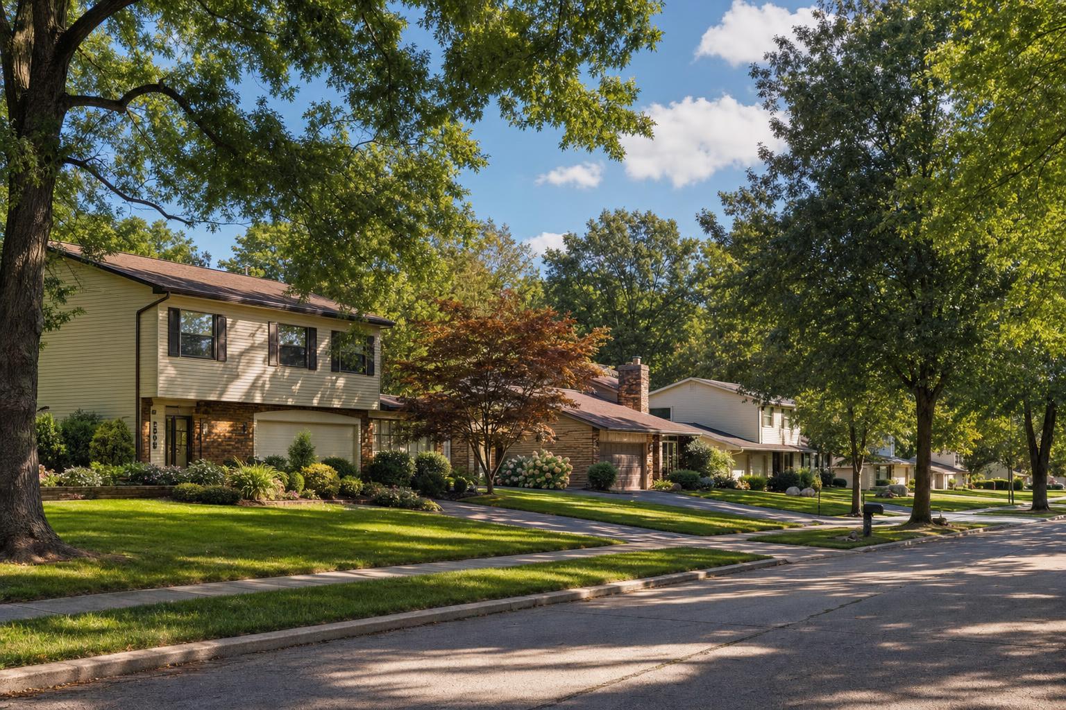 Editorial neighborhood illustration for Township Of Hinckley in Hinckley, OH
